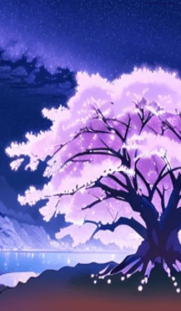 [LINE着せ替え] 冬のサクラ #BXGaA027。の画像1