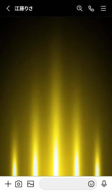 [LINE着せ替え] BLOND YELLOW LIGHT 2の画像2