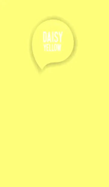 [LINE着せ替え] Daisy yellow Color Theme (JP)の画像1