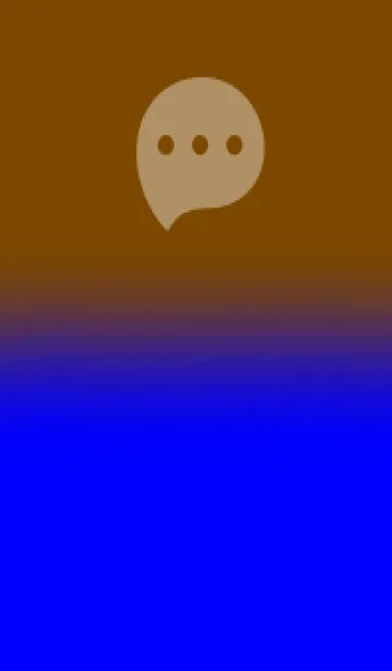 [LINE着せ替え] Brown & Blue V7 (JP)の画像1