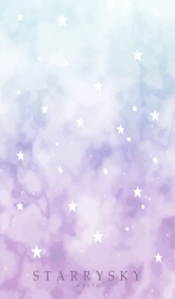 [LINE着せ替え] STARRY SKY -PURPLE- 24の画像1