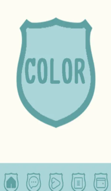 [LINE着せ替え] green color V97の画像1