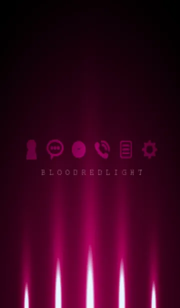 [LINE着せ替え] BLOOD RED LIGHT 2の画像1
