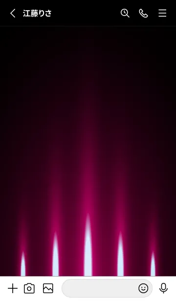 [LINE着せ替え] BLOOD RED LIGHT 2の画像2