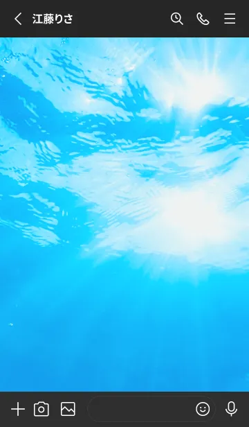 [LINE着せ替え] UnderWater Photo 14の画像2