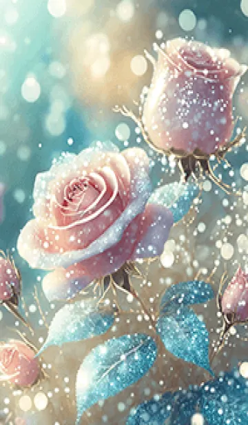 [LINE着せ替え] 薔薇(バラ)の花の着せかえ(R2215)の画像1