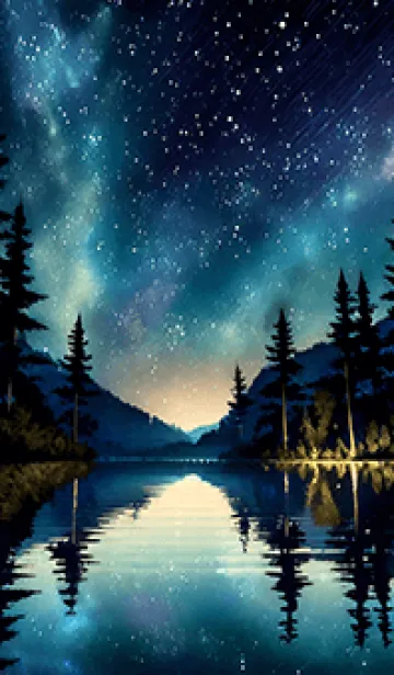 [LINE着せ替え] 穏やかな夜景の着せかえ/275の画像1