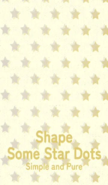 [LINE着せ替え] 星のドッドきせかえ オーキッドホワイトの画像1