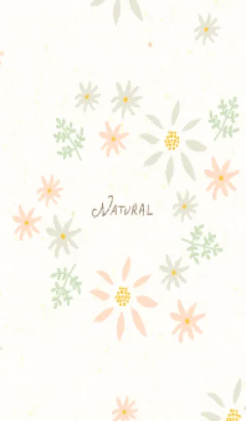 [LINE着せ替え] 花 シンプル 可憐20の画像1