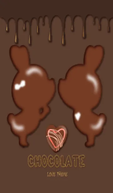 [LINE着せ替え] CHOCOLATE LOVE THEME 25の画像1