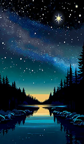 [LINE着せ替え] 穏やかな夜景の着せかえ/280の画像1