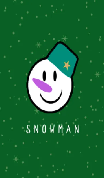 [LINE着せ替え] スノーマン 10の画像1