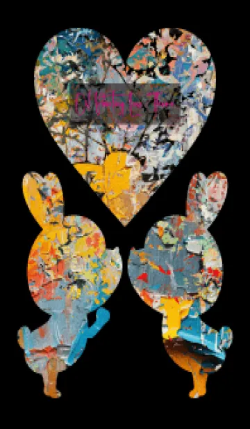 [LINE着せ替え] Oil Painting Love Theme 16の画像1