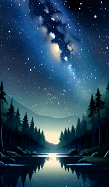 [LINE着せ替え] 穏やかな夜景の着せかえ/285の画像1