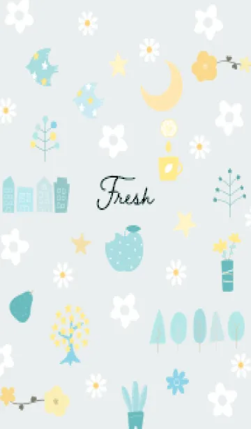 [LINE着せ替え] bluegreen爽やか気分06_1の画像1