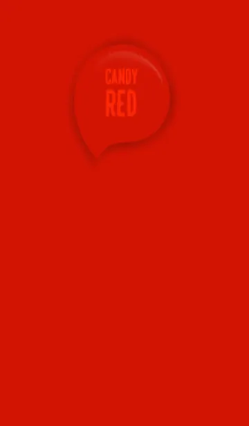 [LINE着せ替え] Candy Red Color Theme (JP)の画像1