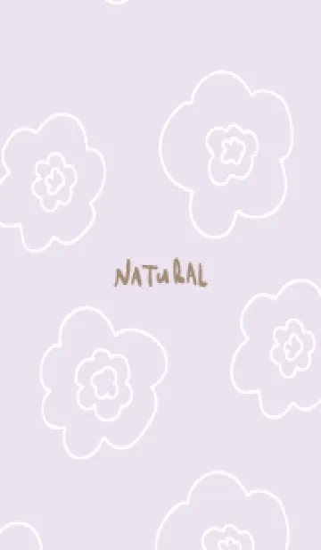 [LINE着せ替え] 線の花 北欧風9の画像1