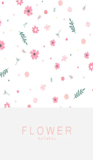 FLOWER WHITE -NATURAL- 91の着せ替えメイン画像