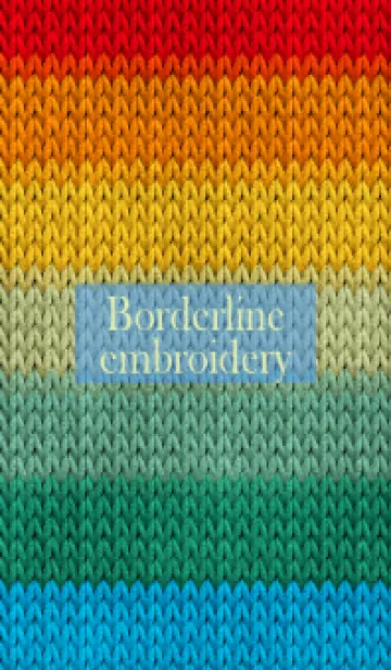 [LINE着せ替え] Borderline embroidery 6の画像1