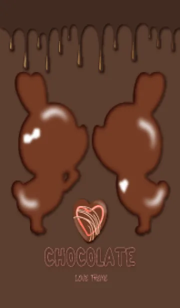 [LINE着せ替え] CHOCOLATE LOVE THEME 26の画像1