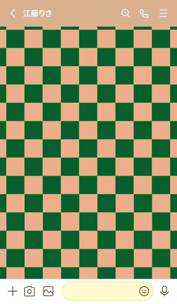 [LINE着せ替え] カラー チェック 72の画像2