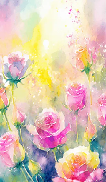 [LINE着せ替え] 薔薇(バラ)の花の着せかえ(R2246)の画像1