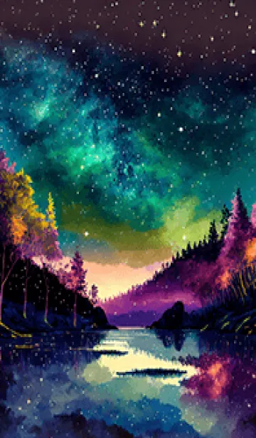 [LINE着せ替え] 穏やかな夜景の着せかえ/305の画像1