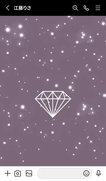 [LINE着せ替え] シャイン ダイヤモンド 83の画像2