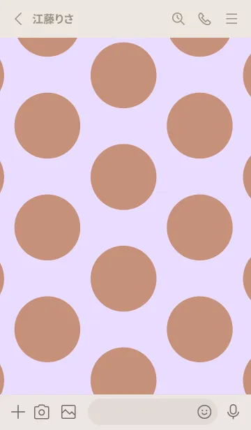 [LINE着せ替え] ドット _5の画像2