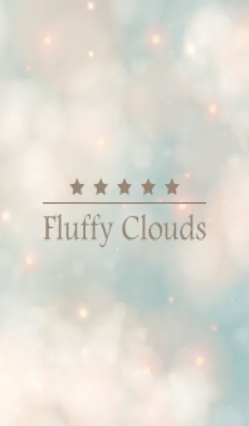 [LINE着せ替え] Fluffy-Clouds RETROの画像1