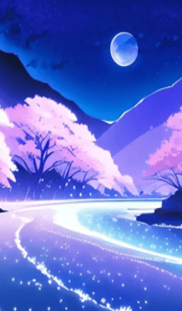 [LINE着せ替え] 冬のサクラ #BYUB03。の画像1