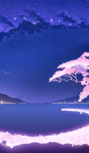 [LINE着せ替え] 冬のサクラ #BYUB014。の画像1