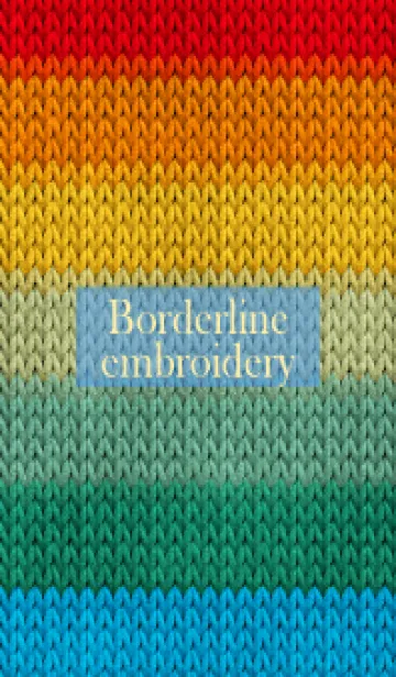 [LINE着せ替え] Borderline embroidery 7の画像1