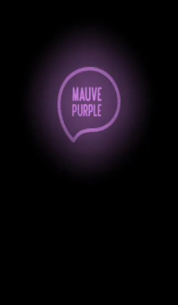 [LINE着せ替え] Mauve Purple Neon Theme V7 (JP)の画像1
