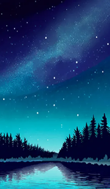 [LINE着せ替え] 穏やかな夜景の着せかえ/310の画像1