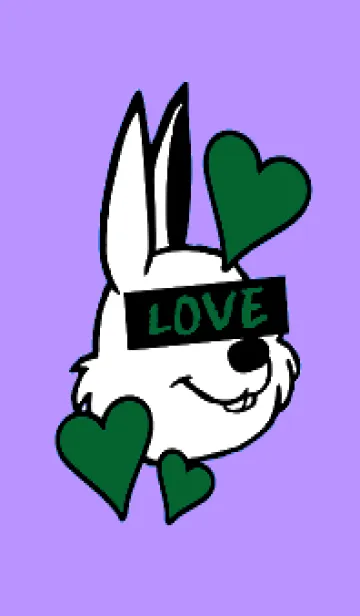 [LINE着せ替え] ラブ ラビット 116の画像1