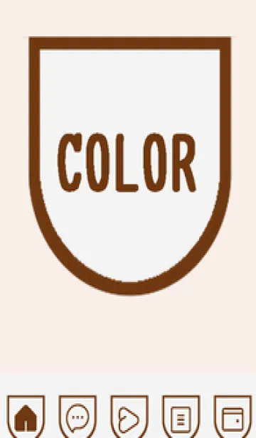 [LINE着せ替え] red color W47の画像1