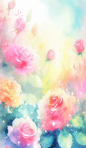 [LINE着せ替え] 薔薇(バラ)の花の着せかえ(R2261)の画像1