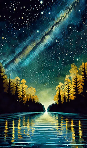 [LINE着せ替え] 穏やかな夜景の着せかえ/320の画像1