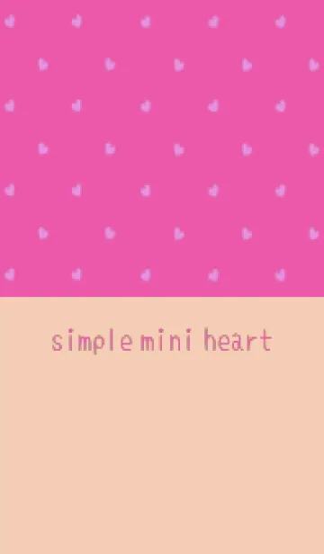 [LINE着せ替え] シンプル ミニ ハート -35の画像1