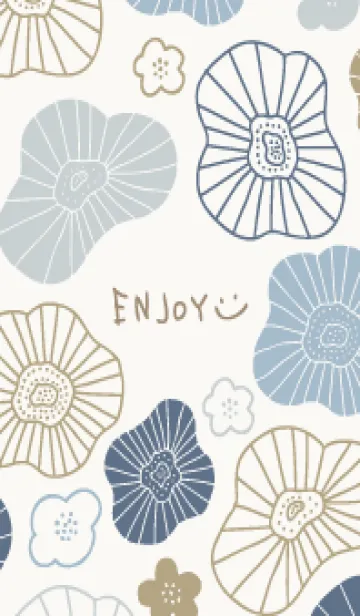 [LINE着せ替え] 北欧風 ポピー11の画像1