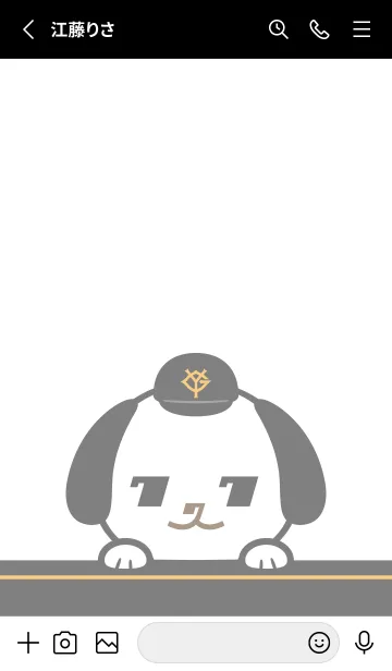 [LINE着せ替え] 読売ジャイアンツ チョーグルの画像2