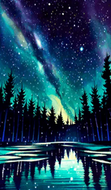 [LINE着せ替え] 穏やかな夜景の着せかえ/324の画像1