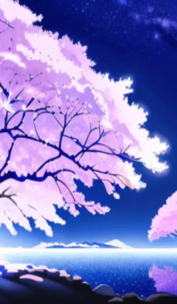 [LINE着せ替え] 冬のサクラ #BaAHL013。の画像1