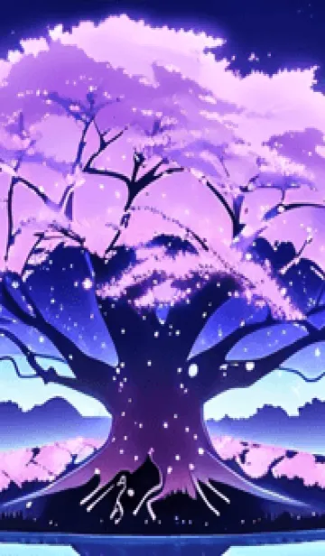 [LINE着せ替え] 冬のサクラ #BaAHL011。の画像1