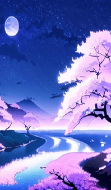 [LINE着せ替え] 冬のサクラ #BaAHL06。の画像1