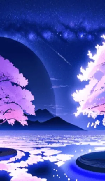 [LINE着せ替え] 冬のサクラ #BaAHL02。の画像1