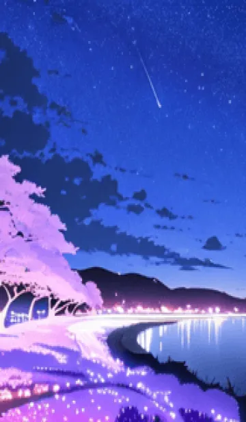 [LINE着せ替え] 冬のサクラ #BZVL029。の画像1