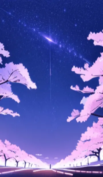 [LINE着せ替え] 冬のサクラ #BZVL028。の画像1