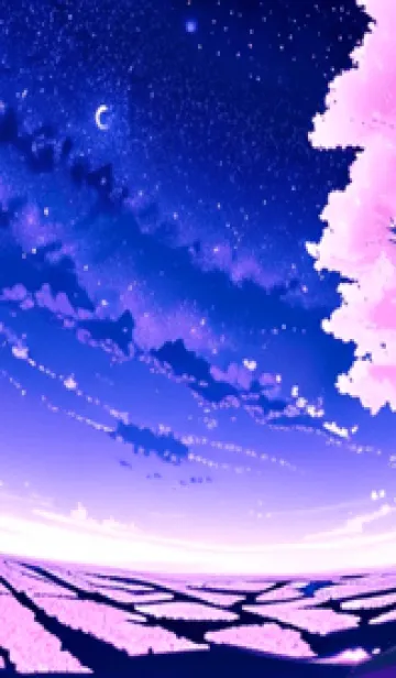 [LINE着せ替え] 冬のサクラ #BZVL022。の画像1